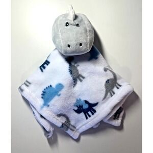 Plush Dinosaur Security Baby Blanket Lovey 14x14 by Manhattan Kids Stegosaurus